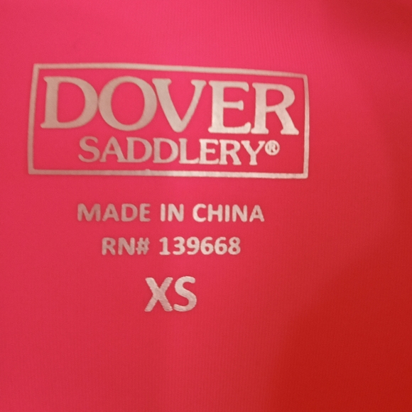 NWOT Dover Saddlery Stride Ladies Training Jacket in Neon Pink Sz. XS - Picture 13 of 15